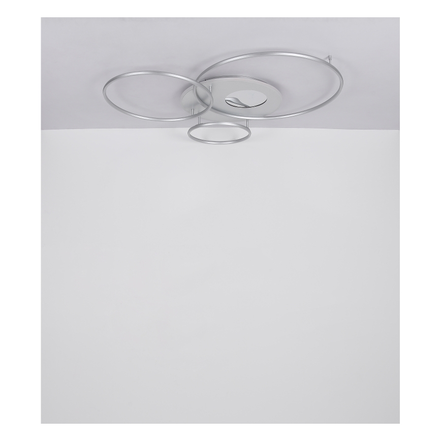 Globo - LED Stmívatelné stropní svítidlo LED/70W/230V 2700-6500K matný chrom + dálkové ovládání