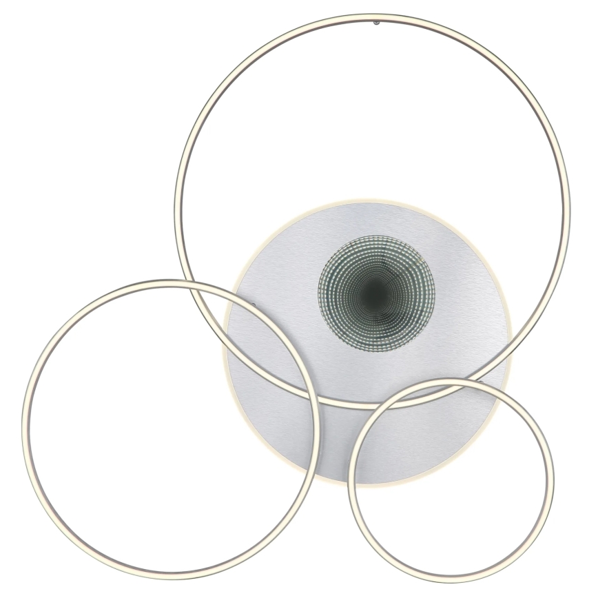 Globo - LED Stmívatelné stropní svítidlo LED/70W/230V 2700-6500K Wi-Fi Tuya matný chrom + dálkové ovládání