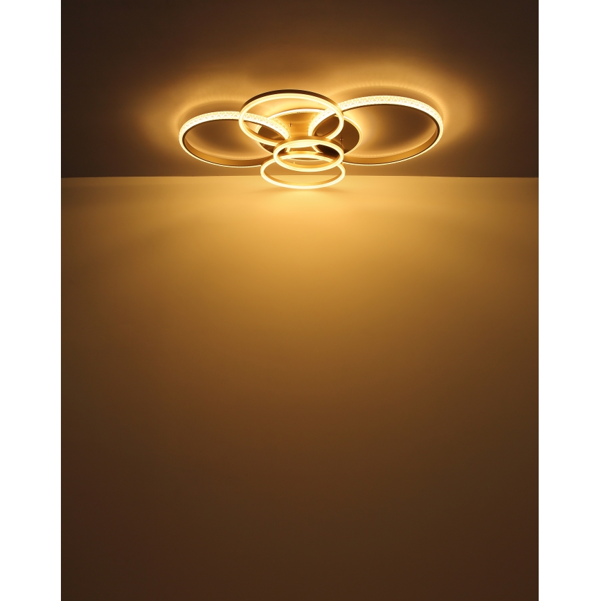 Globo - LED Stropní svítidlo LED/70W/230V 3000K 88x110 cm béžová