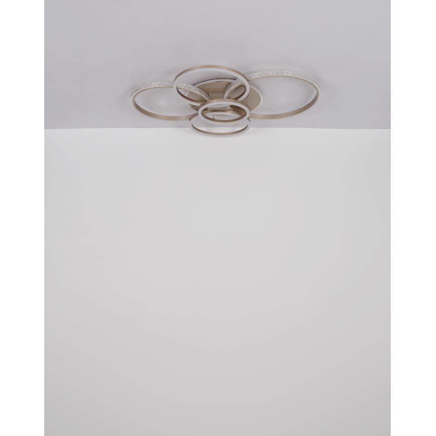 Globo - LED Stropní svítidlo LED/70W/230V 3000K 88x110 cm béžová