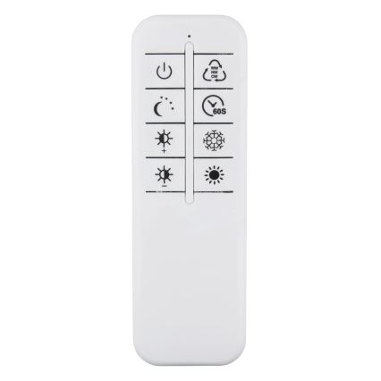 Globo - LED Stmívatelné stropní svítidlo LED/32W/230V 2700-6500K 42,6x42,6 cm černá + dálkové ovládání