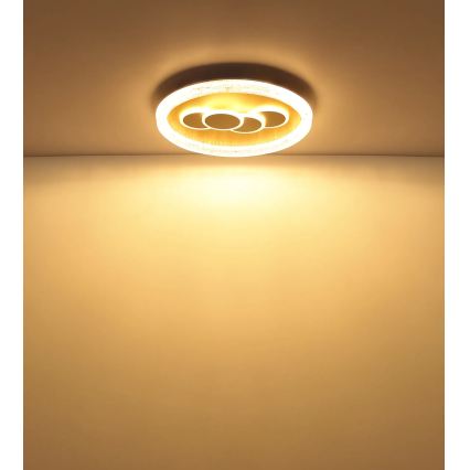 Globo - LED Stropní svítidlo LED/40W/230V 3000K pr. 49,5 cm zlatá