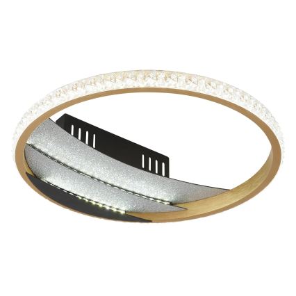 Globo - LED Stropní svítidlo LED/12W/230V 3000/4000/6000K pr. 29,5 cm zlatá