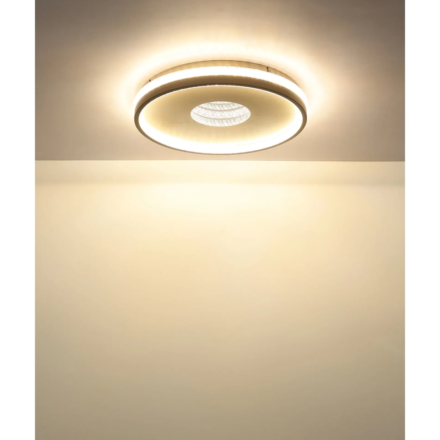 Globo - LED Stmívatelné stropní svítidlo LED/30W/230V 2700-6500K pr. 41 cm + dálkové ovládání