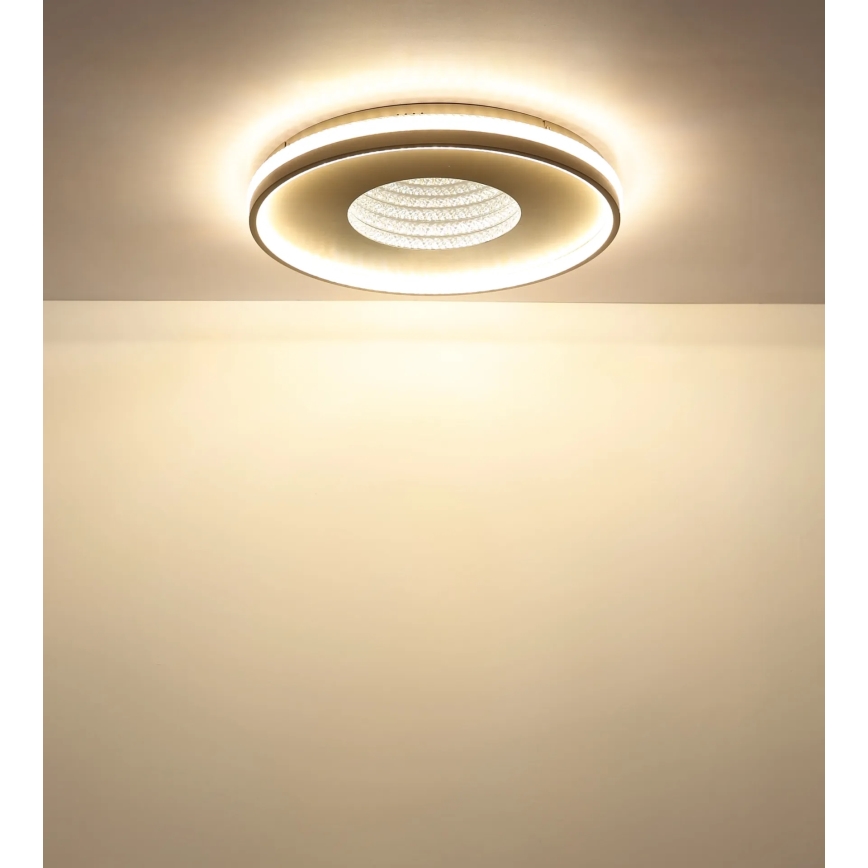Globo - LED Stmívatelné stropní svítidlo LED/40W/230V 2700-6500K pr. 50,5 cm + dálkové ovládání
