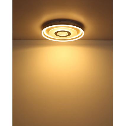 Globo - LED Stropní svítidlo LED/40W/230V 3000K pr. 50 cm travertin