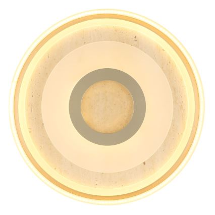 Globo - LED Stropní svítidlo LED/40W/230V 3000K pr. 50 cm travertin