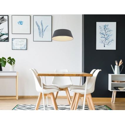 Globo - LED Stmívatelný lustr na lanku LED/45W/230V 3000-6000K + dálkové ovládání