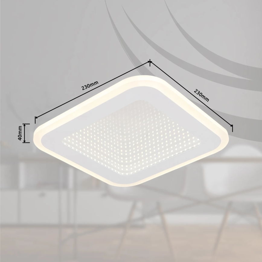 Globo - LED Stropní svítidlo LED/12W/230V 4000K
