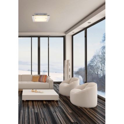 Globo - LED Křišťálové stropní svítidlo LED/18W/230V