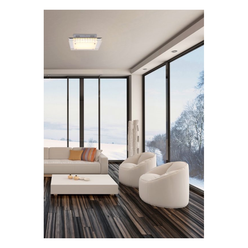 Globo - LED Křišťálové stropní svítidlo LED/18W/230V