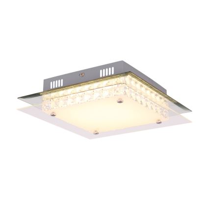 Globo - LED Křišťálové stropní svítidlo LED/18W/230V