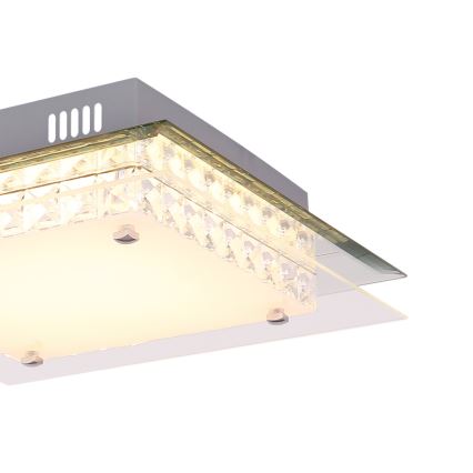 Globo - LED Křišťálové stropní svítidlo LED/18W/230V