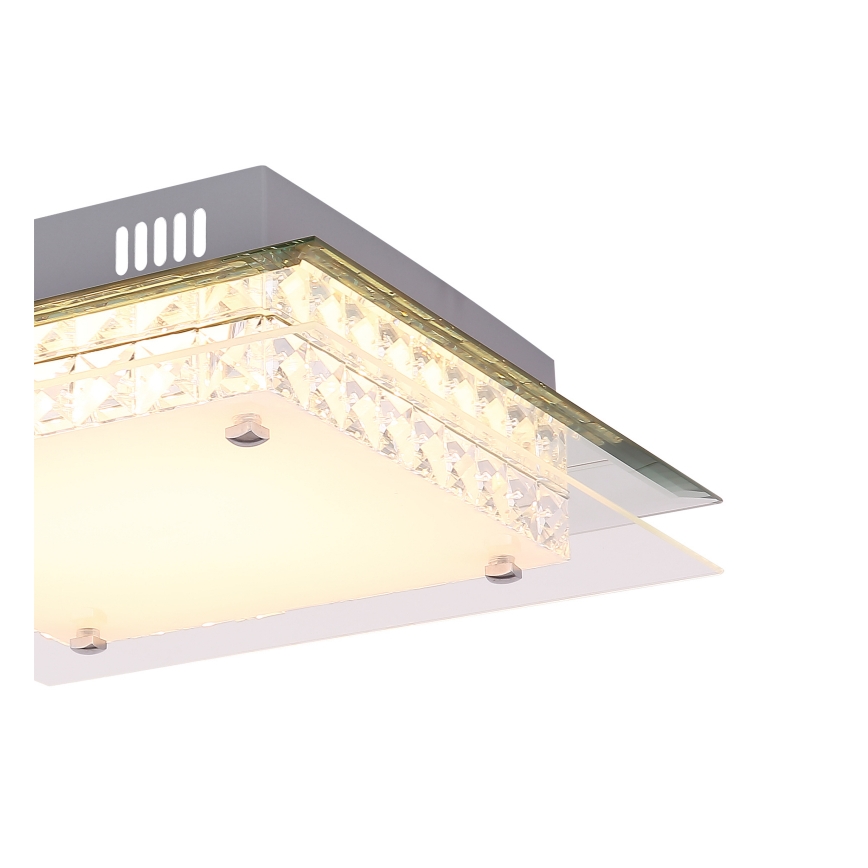Globo - LED Křišťálové stropní svítidlo LED/18W/230V