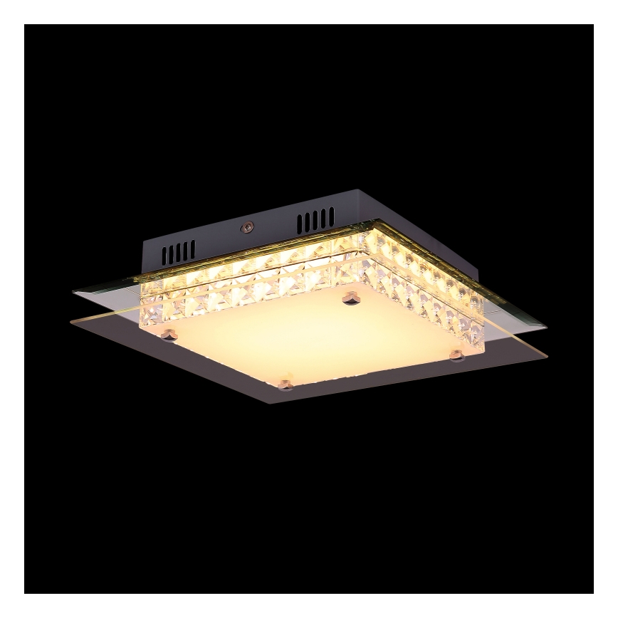 Globo - LED Křišťálové stropní svítidlo LED/18W/230V