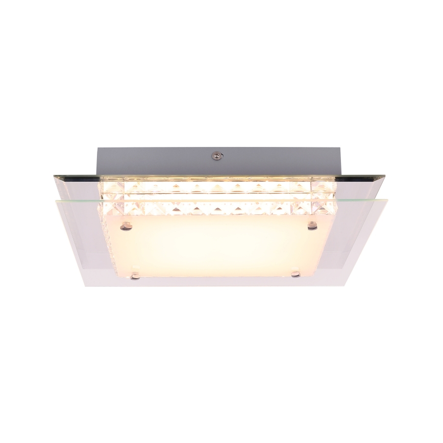 Globo - LED Křišťálové stropní svítidlo LED/28W/230V