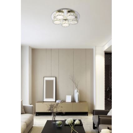 Globo - LED Stmívatelné stropní svítidlo LED/40W/230V 4000K pr. 40 cm