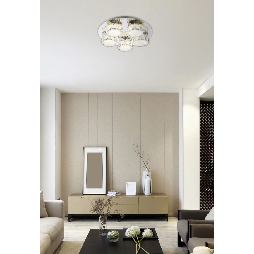 Globo - LED Stmívatelné stropní svítidlo LED/40W/230V 4000K pr. 40 cm