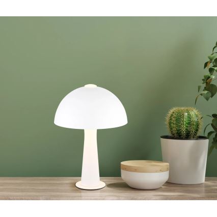Globo - Stolní lampa 1xE14/25W/230V bílá