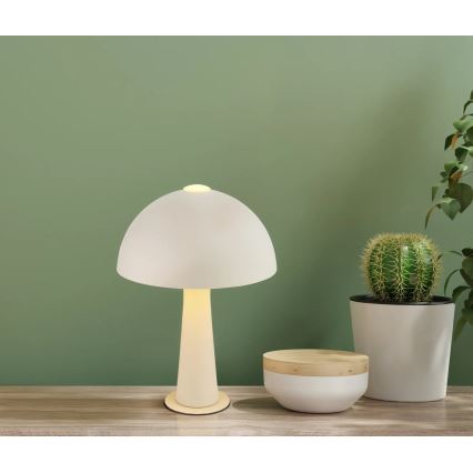 Globo - Stolní lampa 1xE14/25W/230V béžová