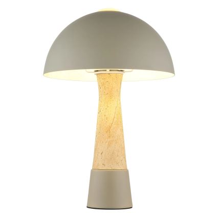 Globo - Stolní lampa 1xE27ILLU/40W/230V šedá
