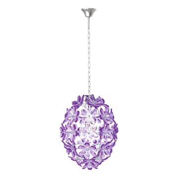 Globo 5149 - Závěsné stropní svítidlo PURPLE 1xE27/60W Globo 5149 - Závěsné stropní svítidlo PURPLE 1xE27/60W