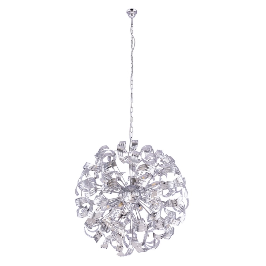 Globo - Lustr na řetězu 8xE14/40W/230V