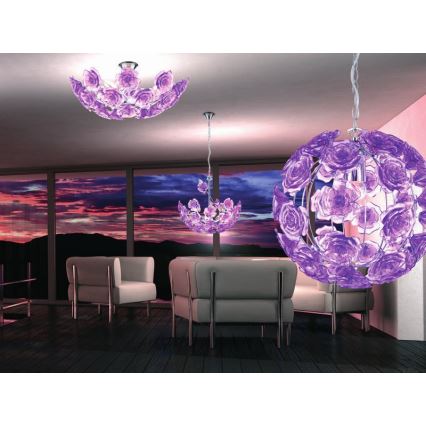 GLOBO 51512 - Stropní svítidlo CLARA 3xE14/40W/230V