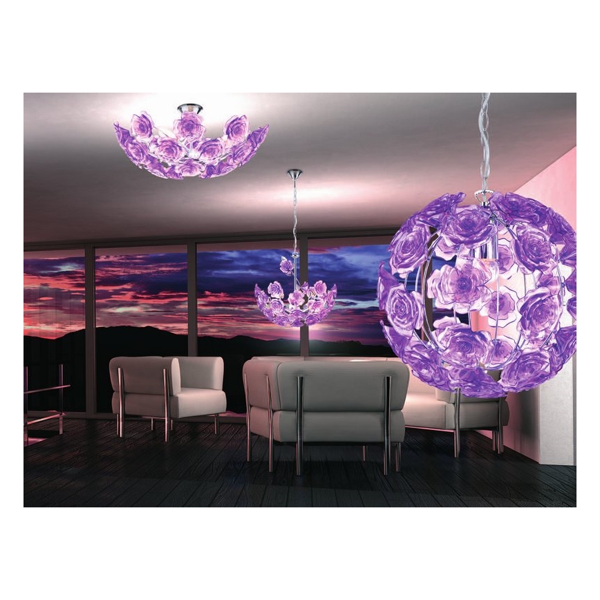 GLOBO 51512 - Stropní svítidlo CLARA 3xE14/40W/230V