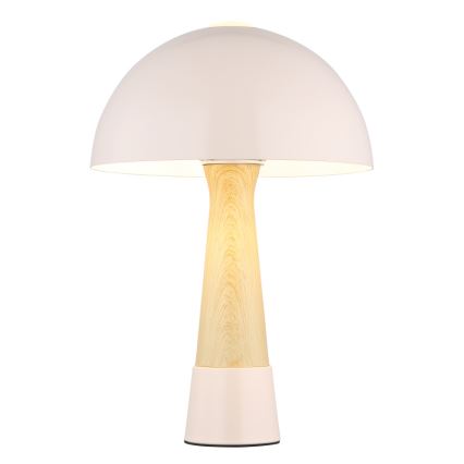 Globo - Stolní lampa 1xE27ILLU/40W/230V béžová