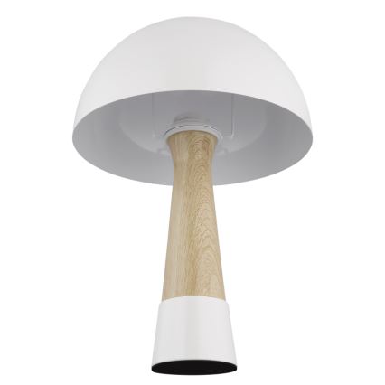 Globo - Stolní lampa 1xE27ILLU/40W/230V bílá
