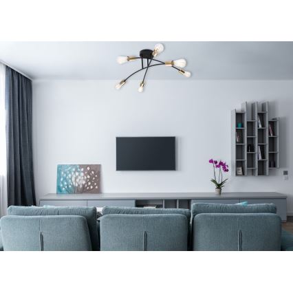 Globo - Přisazený lustr 6xE27/60W/230V