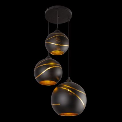Globo - Lustr na lanku 3xE27/60W/230V