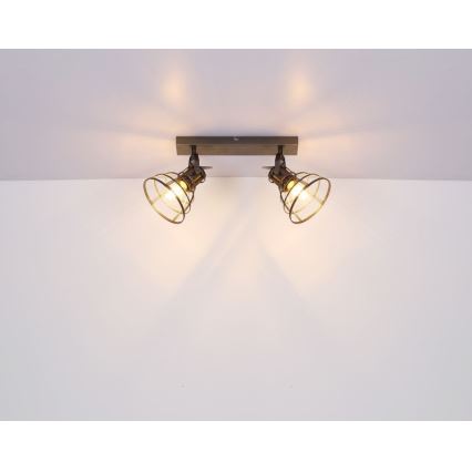Globo - Bodové svítidlo 2xE27/40W/230V