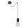 Globo 54030-1HLU - Lustr na lanku HERMINE 1xE27/60W/230V