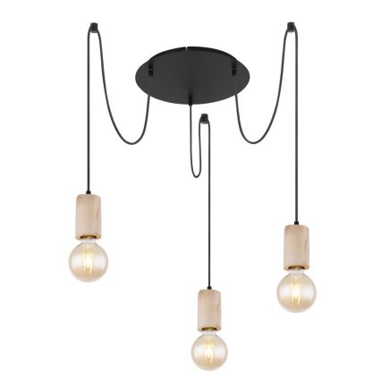 Globo - Lustr na lanku 3xE27/60W/230V pavouk