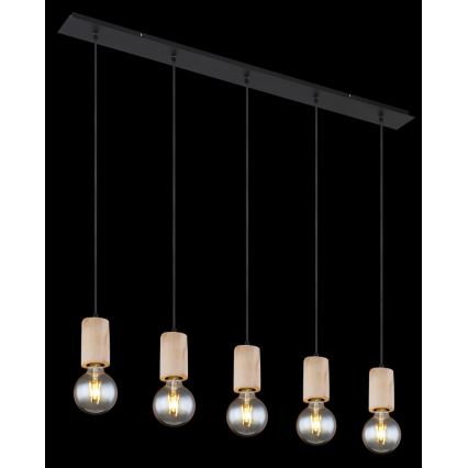 Globo - Lustr na lanku 5xE27/60W/230V