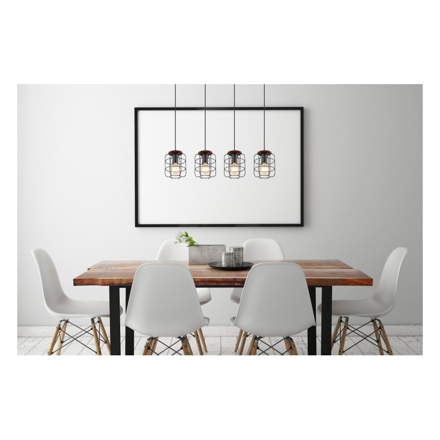 Globo - Lustr na lanku 4xE27/40W/230V