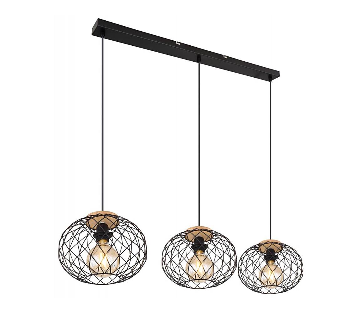 Globo Globo 54039-3H - Lustr na lanku LACKY 3xE27/60W/230V GL6516