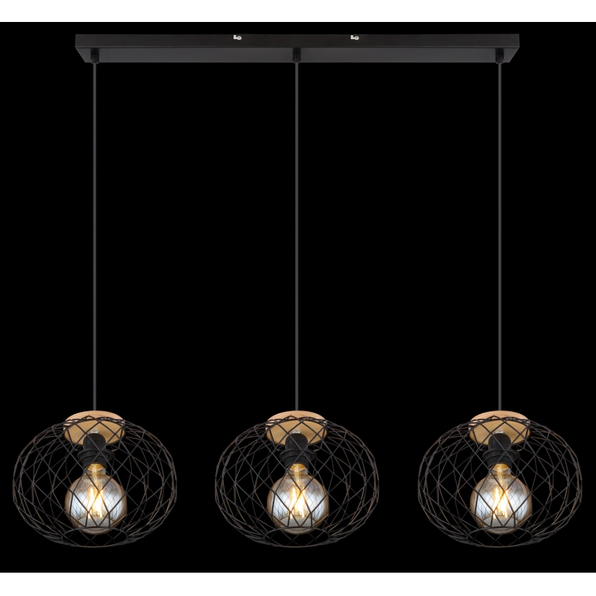 Globo - Lustr na lanku 3xE27/60W/230V
