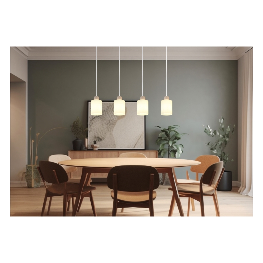 Globo - Lustr na lanku 4xE27/40W/230V