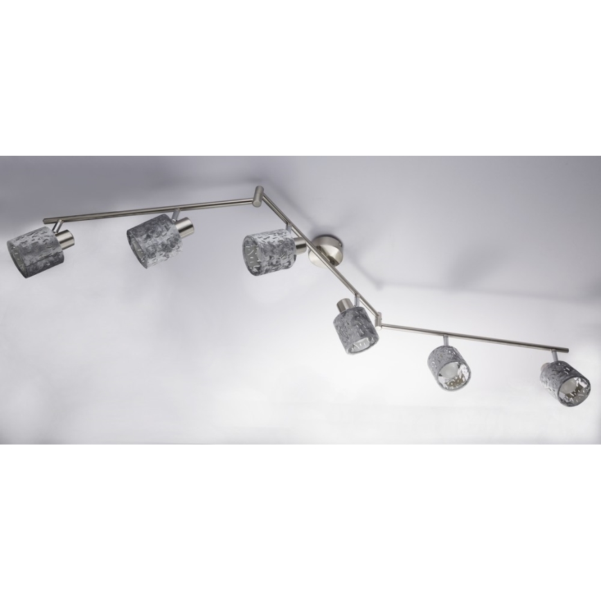 GLOBO 54122-6 - Bodové svítidlo ALYS 6xE14/8W/230V