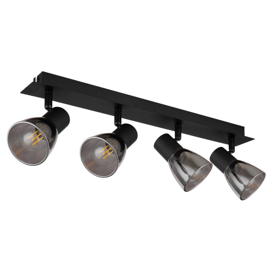 Globo - Bodové svítidlo 4xE14/40W/230V černá