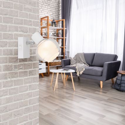 Globo - Nástěnné bodové svítidlo 1xE14/40W/230V bílá