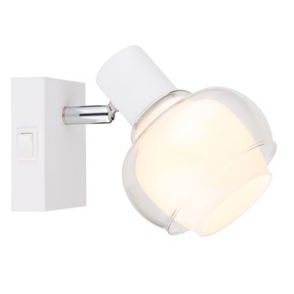 Globo - Nástěnné bodové svítidlo 1xE14/40W/230V bílá