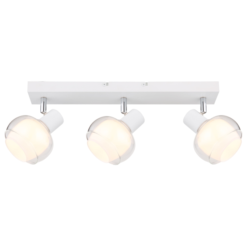Globo - Bodové svítidlo 3xE14/40W/230V bílá