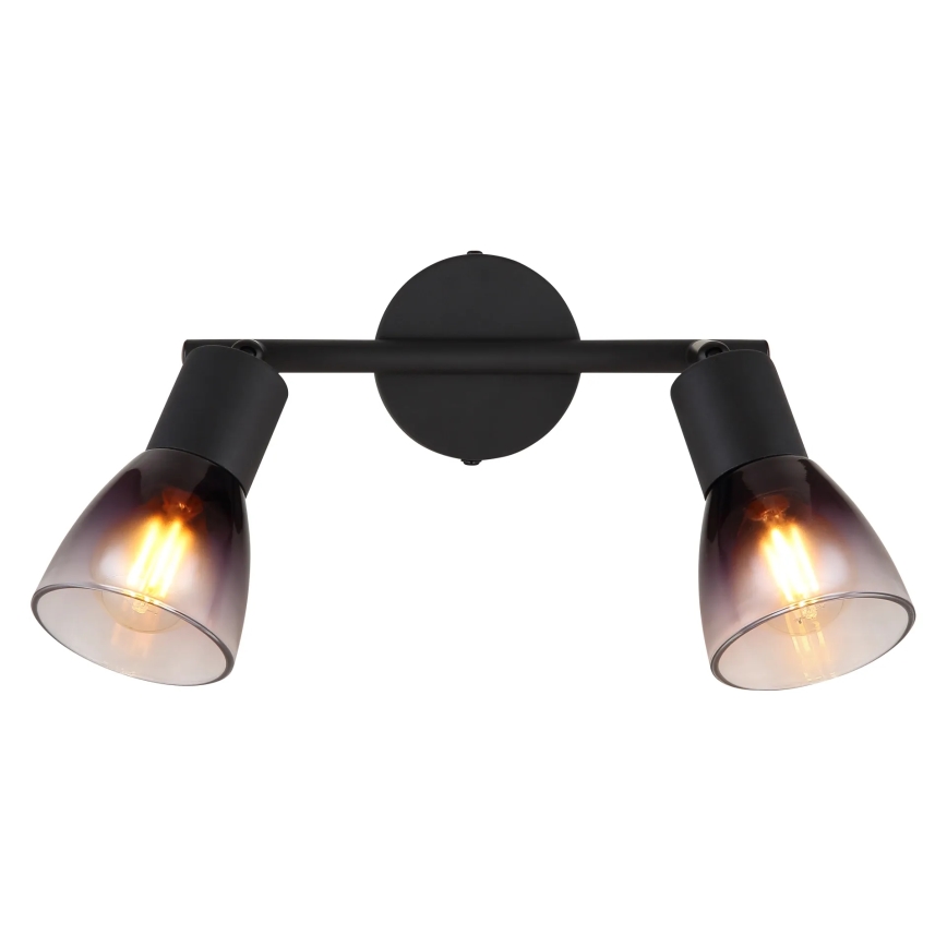 Globo - Bodové svítidlo 2xE14/25W/230V černá