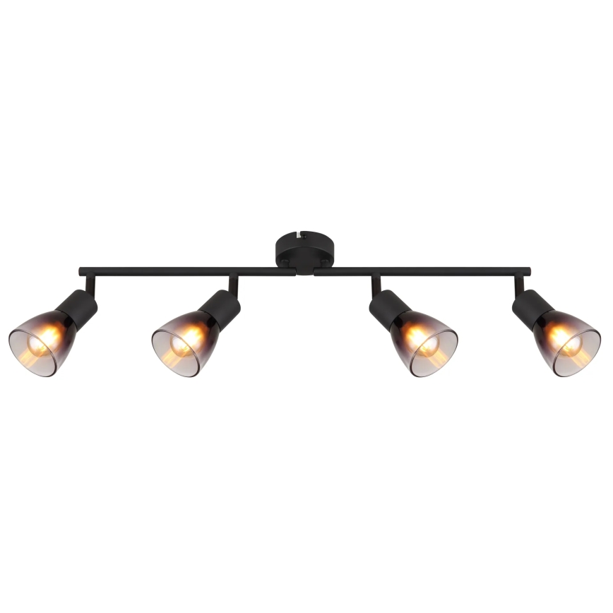 Globo - Bodové svítidlo 4xE14/25W/230V černá