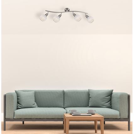 Globo - LED Bodové svítidlo 4xE14/4W/230V