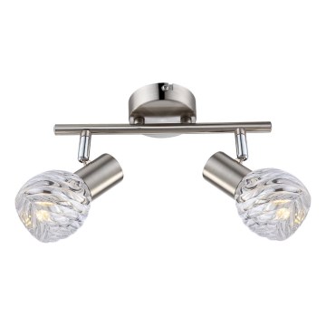 GLOBO 54344-2 - Bodové LED svítidlo BORONIA 2xE14/4W/230V GLOBO 54344-2 - Bodové LED svítidlo BORONIA 2xE14/4W/230V
